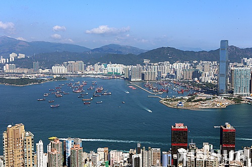 ▲슈퍼리치 1위 도시가 된 홍콩.